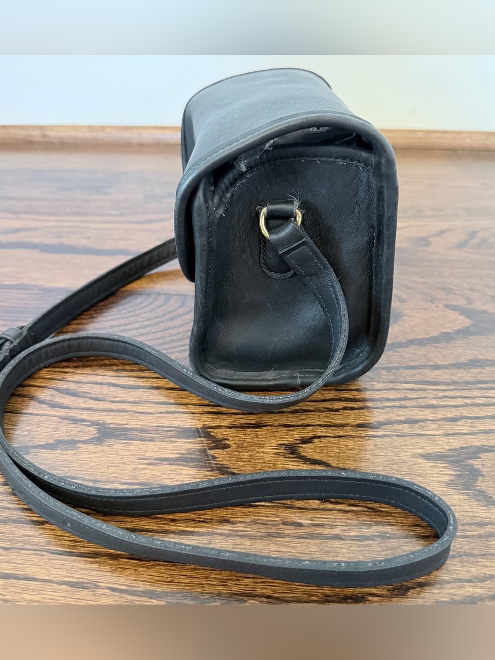 Vintage Coach 9018 Emmie Flap - Black - Picture 2 of 6